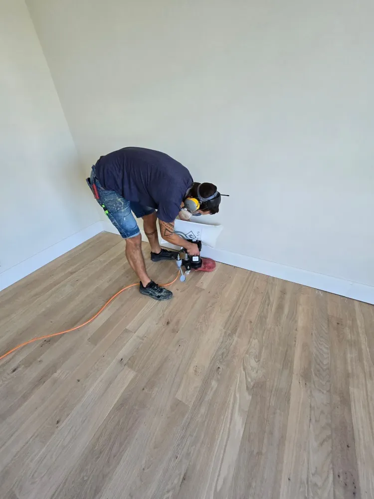 Pose de parquet avec ARP